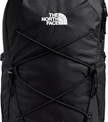 The North Face Women's Jester Everyday Laptop Backpack - Commuter Travel Bag, Laptop Sleeve, Water-Repellent, TNF Black-NPF, One Size